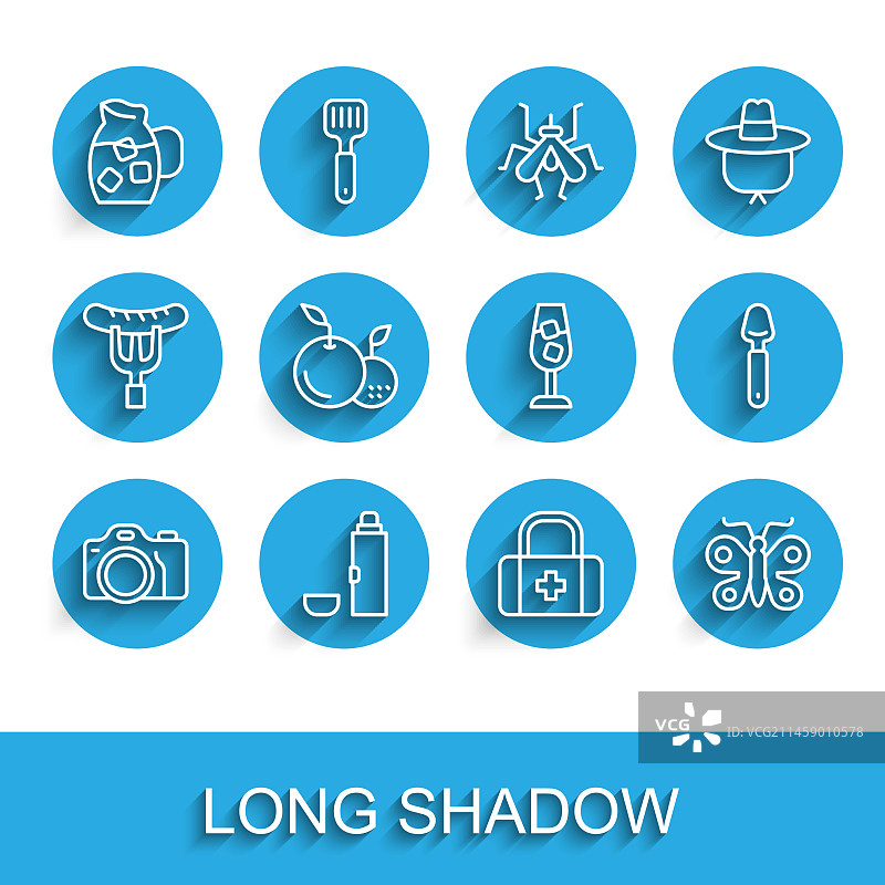 线性照片相机热水瓶容器水壶图片素材