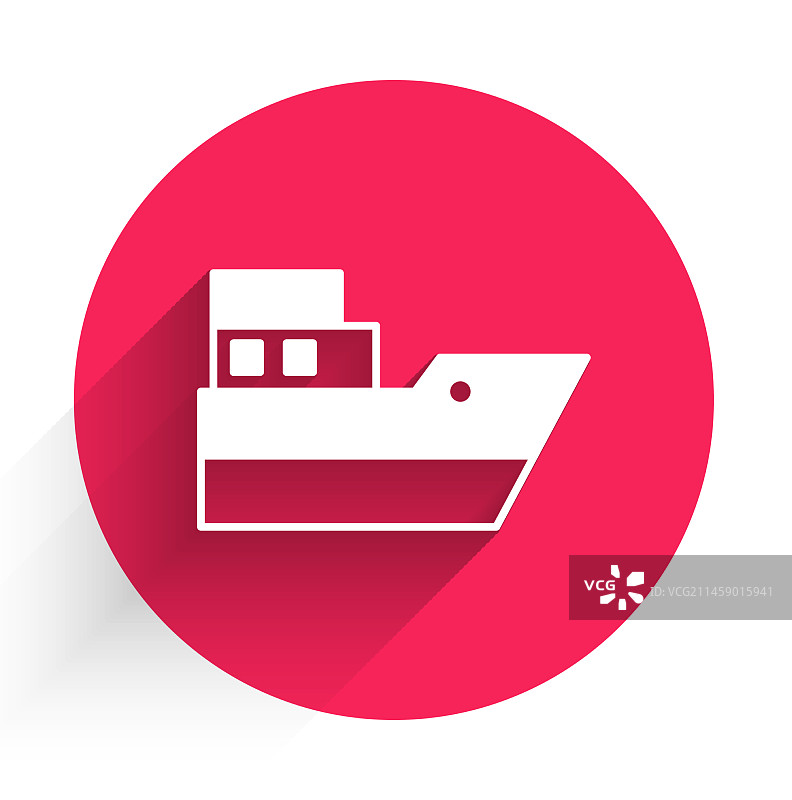 白色航线，带有起点的海上航线图片素材