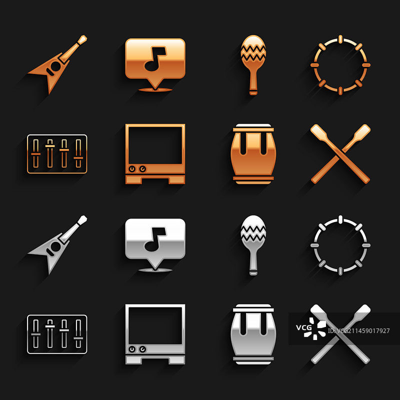 设置语音助理手鼓鼓棒图片素材