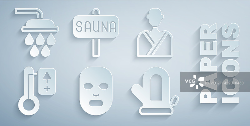 桑拿房男士面膜套装图片素材