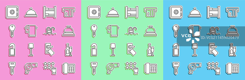 座机电话、听筒、香槟酒瓶图片素材