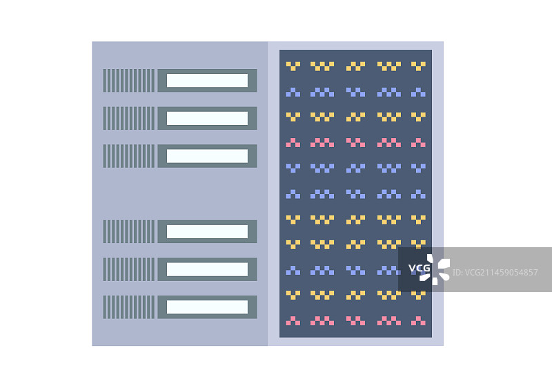 数据中心图标云存储云计算图片素材