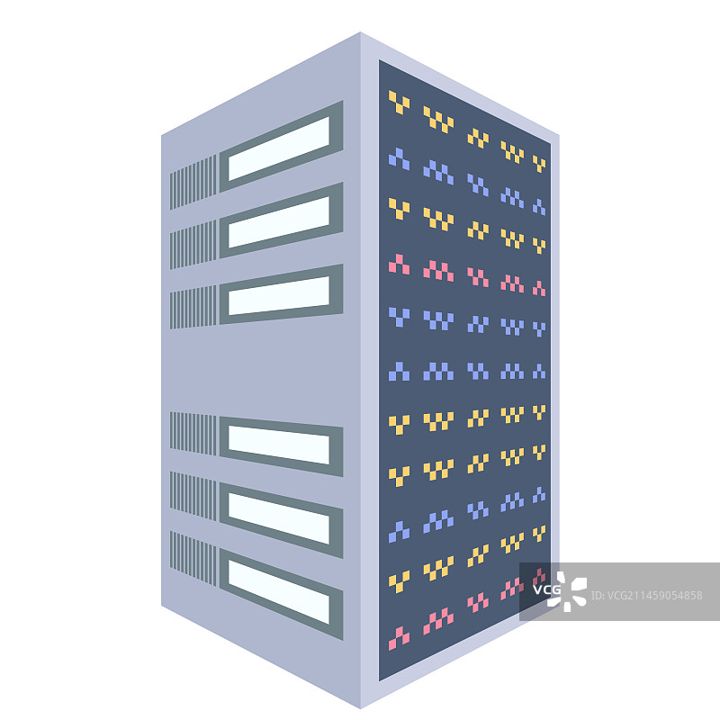数据中心图标云存储云计算图片素材