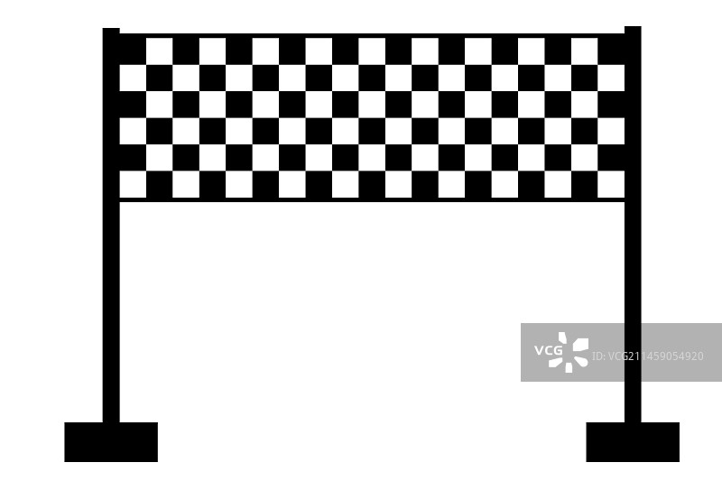 终点线banner速度旗帜，终点成功图片素材