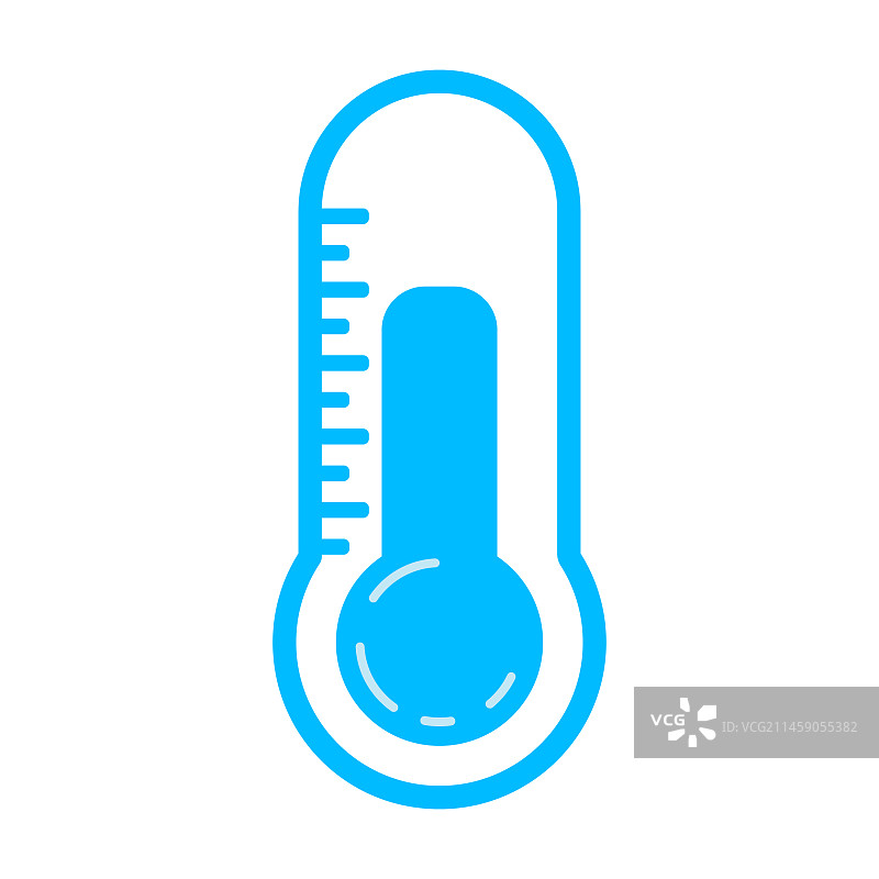 温度计图标：天气预报气候图标图片素材