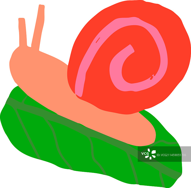 简约蜗牛文件图片素材