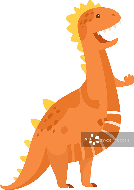 尖叫的恐龙图片素材