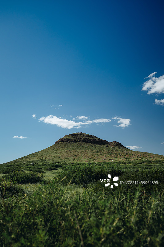 内蒙古休眠火山图片素材
