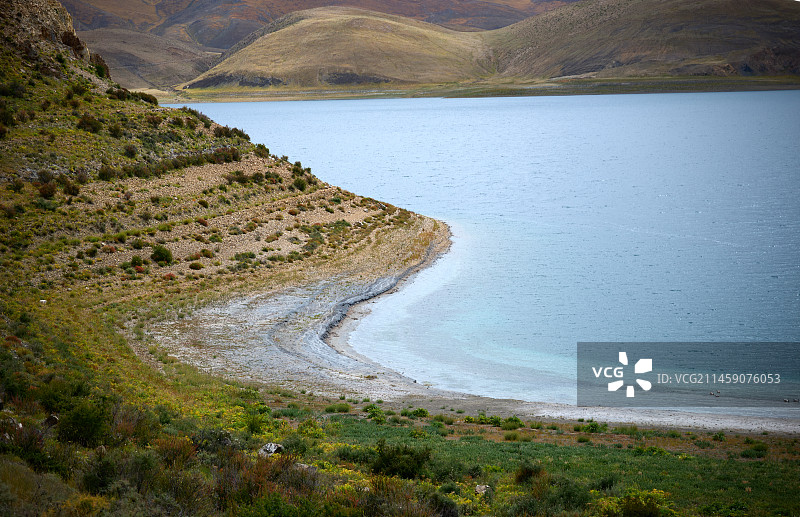 湖与湾图片素材