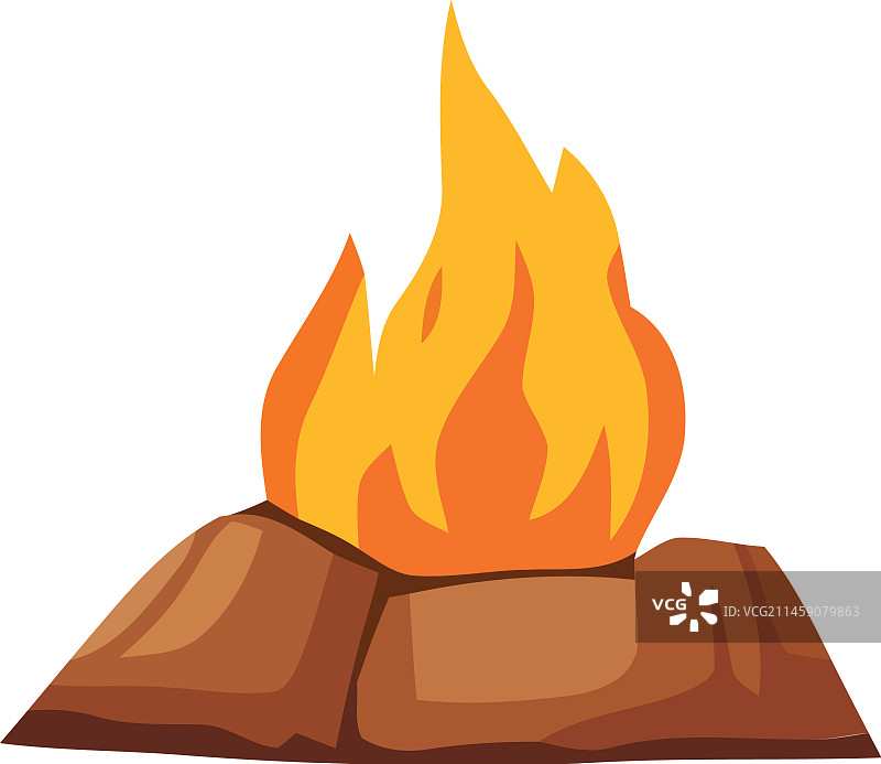 篝火火焰露营图片素材