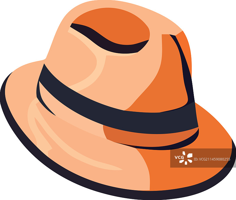 逼真的旅游帽配件图片素材