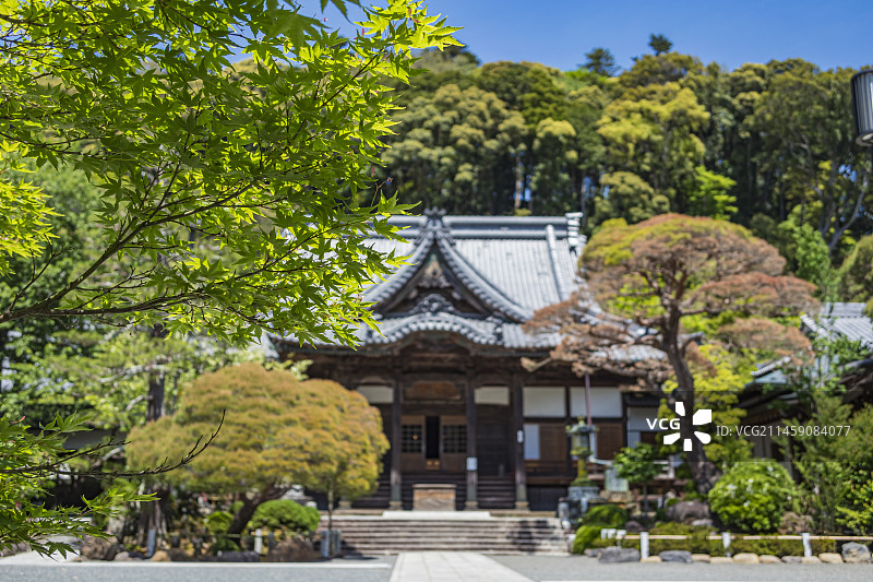 日本静冈县伊豆市修善寺旅游景点图片素材