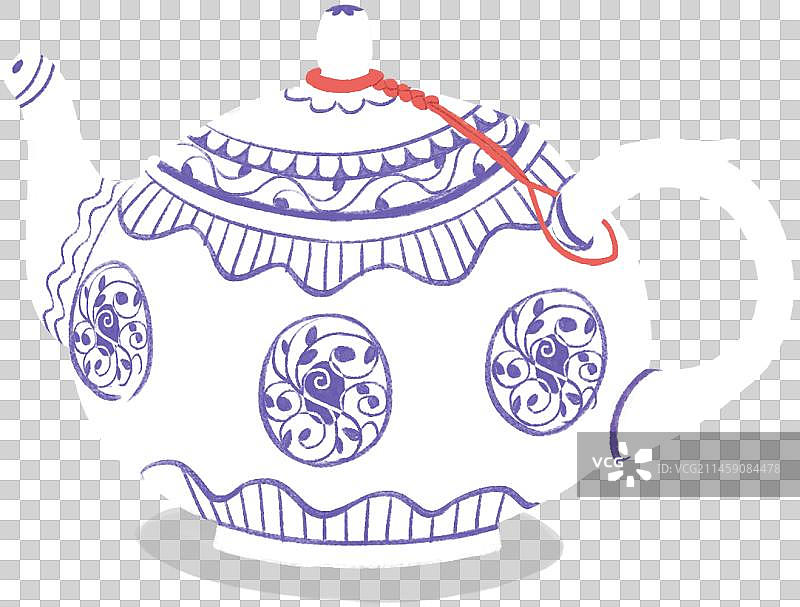 粤式早茶饮茶文化茶壶图片素材