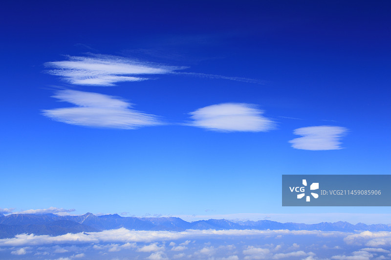 日本北阿尔卑斯山脉木曾驹岳图片素材