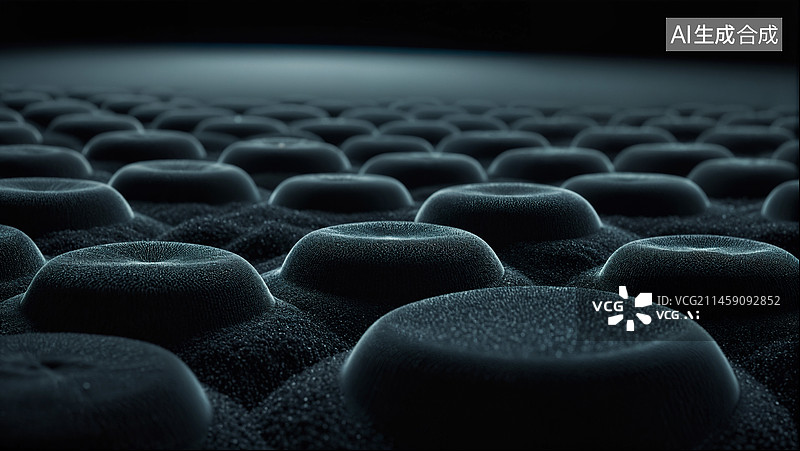 【AI数字艺术】黑色质感科技概念背景图片素材