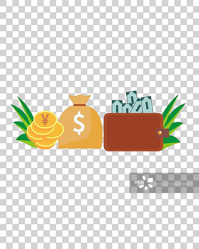 养老保险元素图片素材