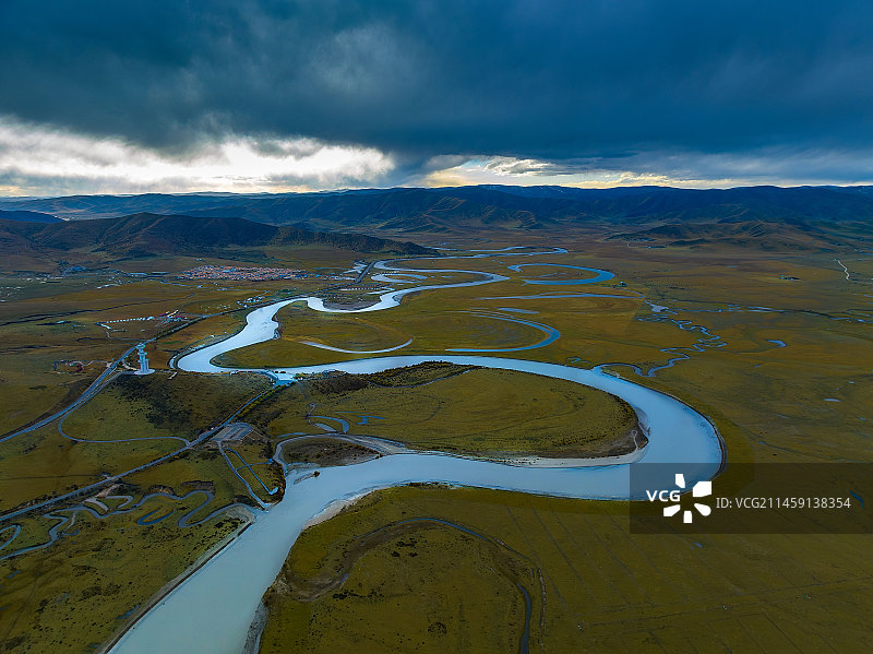 川西高原美景图片素材