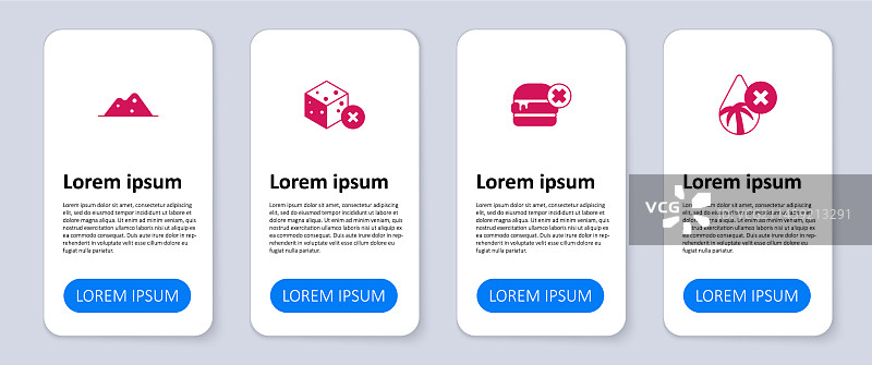 无棕榈油无糖盐汉堡套装图片素材