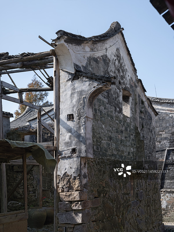 临海桃渚古城图片素材