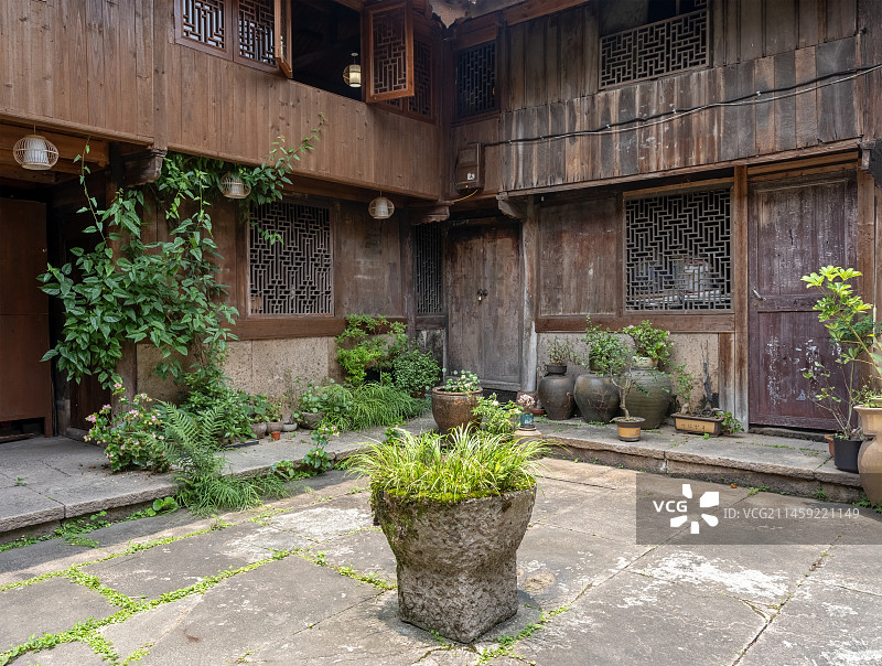 临海桃渚古城图片素材