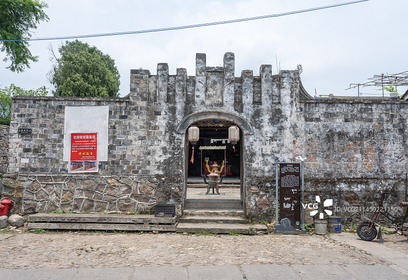 临海桃渚古城图片素材
