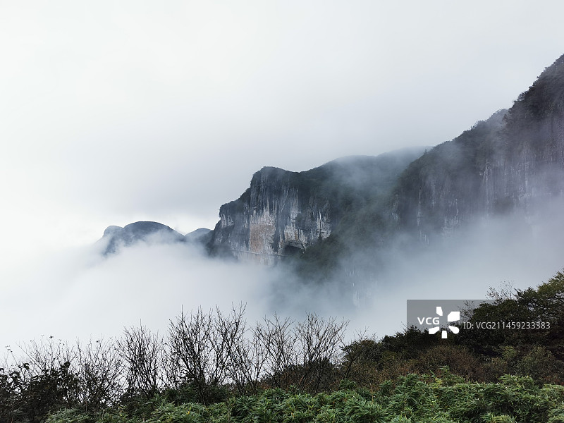 金佛山01图片素材
