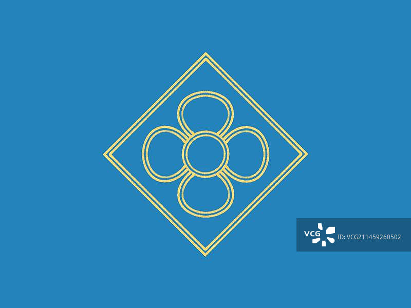 彩色无缝花卉纹样，中国传统图案设计，设计素材，插画元素图片素材