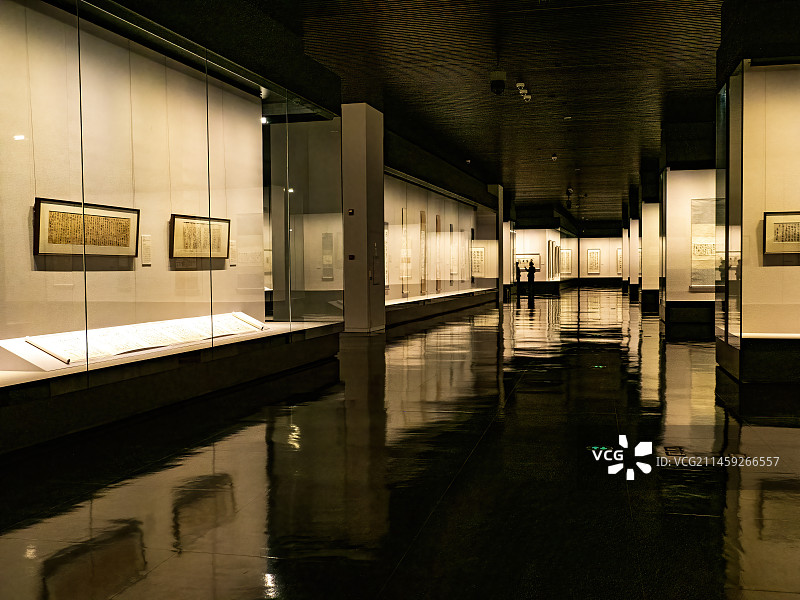 艺术展览 画展 书法展 交流 展厅内部图片素材