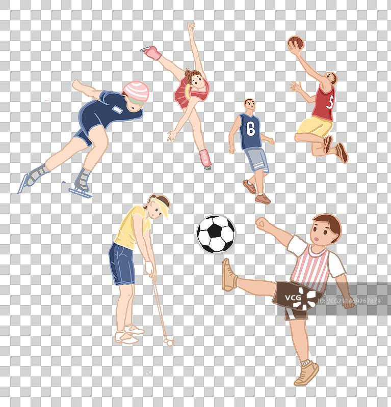 运动的人图片素材