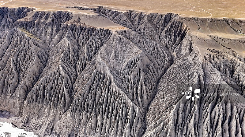 独山子大峡谷地貌图片素材