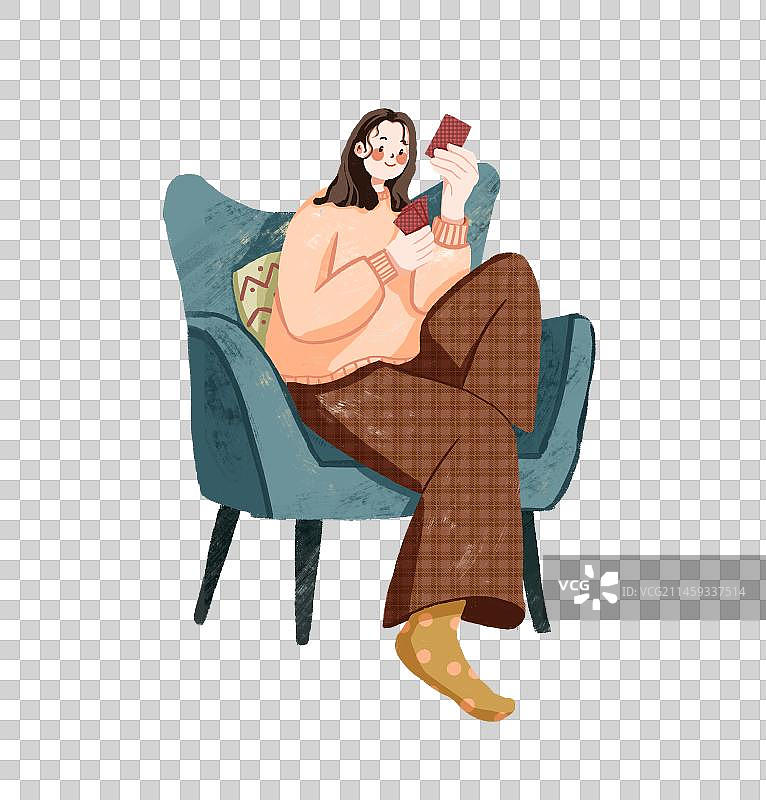 女孩休闲娱乐图片素材