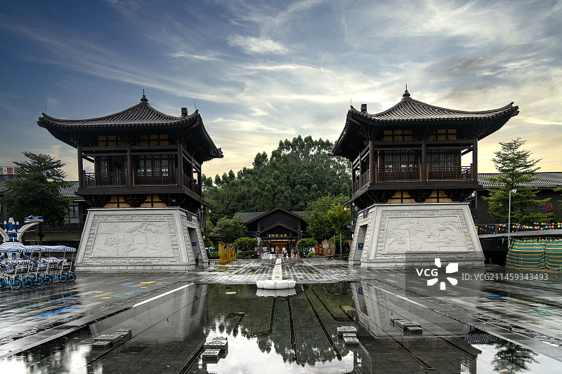 云浮市新兴禅域小镇图片素材