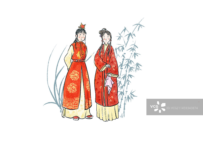 红楼梦贾宝玉林黛玉石头记宝黛爱情图片素材