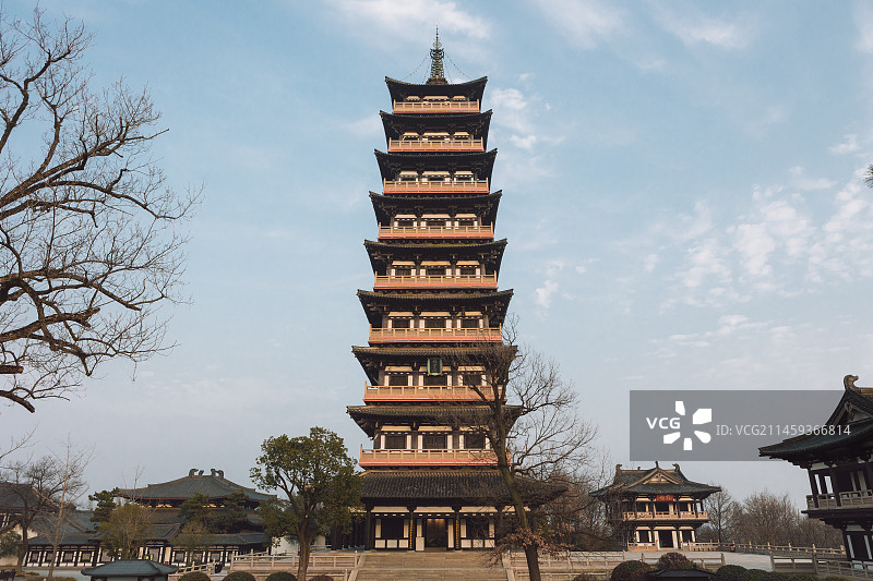 扬州大明寺栖灵塔图片素材