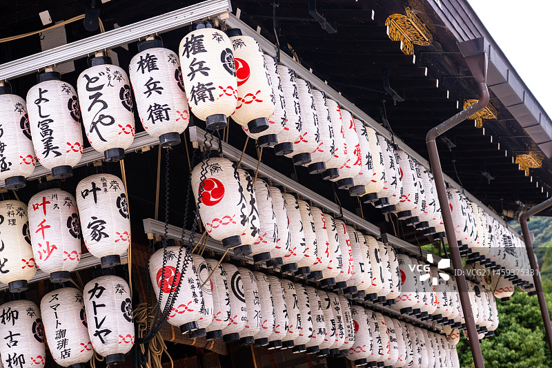 日本京都八坂神社图片素材