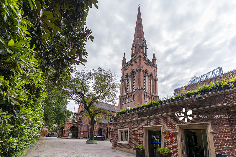 上海 圣三一堂图片素材