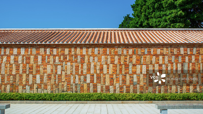 泉州 泉州风光 出砖入石 泉州府文庙 园林墙 古厝 老厝 闽南风格 闽南建筑  历史文化 传统围墙图片素材
