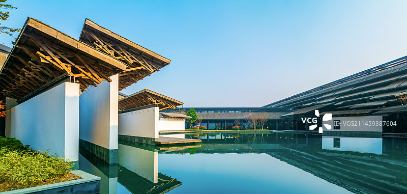 乌镇 乌镇互联网国际会展中心 世界互联网大会 西栅 地标 标志性建筑 外景 永久会址 会议中心图片素材