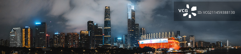 广州花城广场图片素材