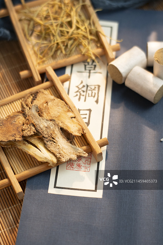 中医文化艾灸中药图片素材