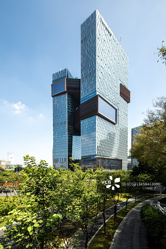 腾讯滨海大厦图片素材