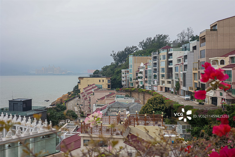 澳门 路环岛 竹湾豪园图片素材