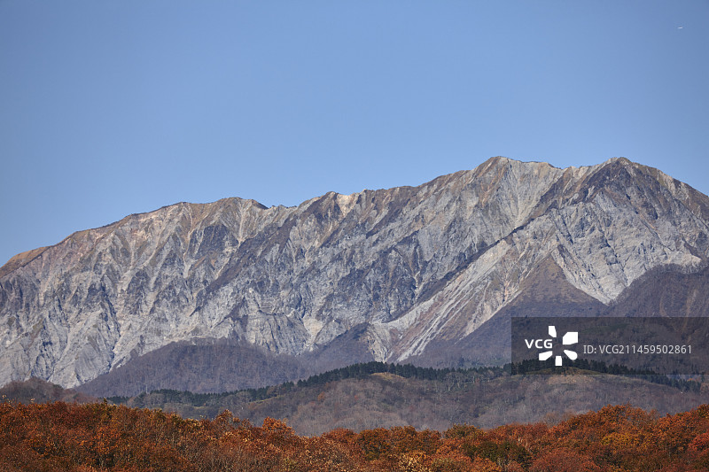 日本冈山县真庭市蒜山高原图片素材