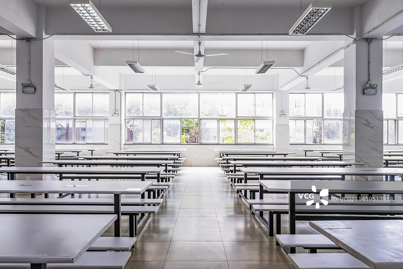 学校餐厅公共餐饮图片素材