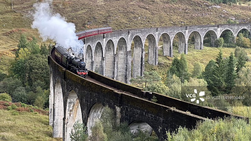 蒸汽机车（苏格兰）图片素材