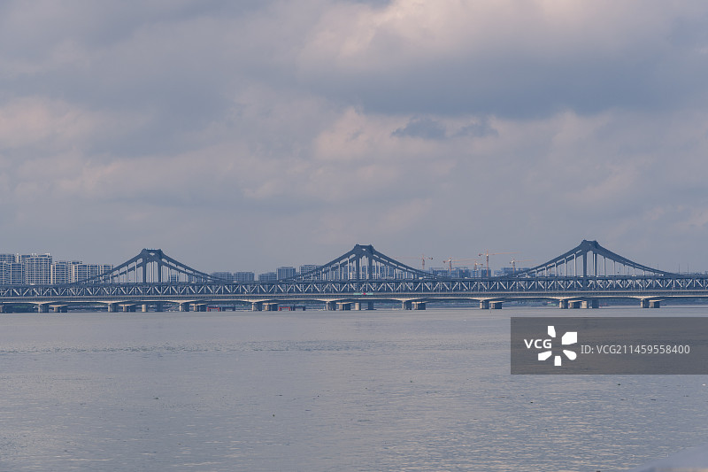 杭州彭埠大桥图片素材