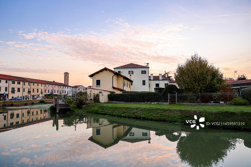 威尼斯小镇风景图片素材