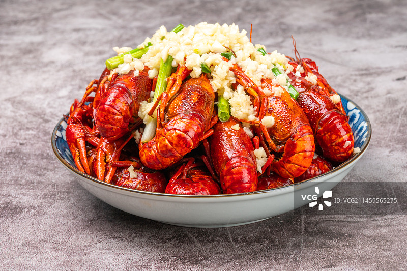 蒜香小龙虾美食图片素材