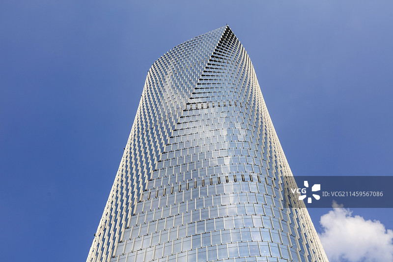 中国山东济南中央商务区文化服务中心图片素材