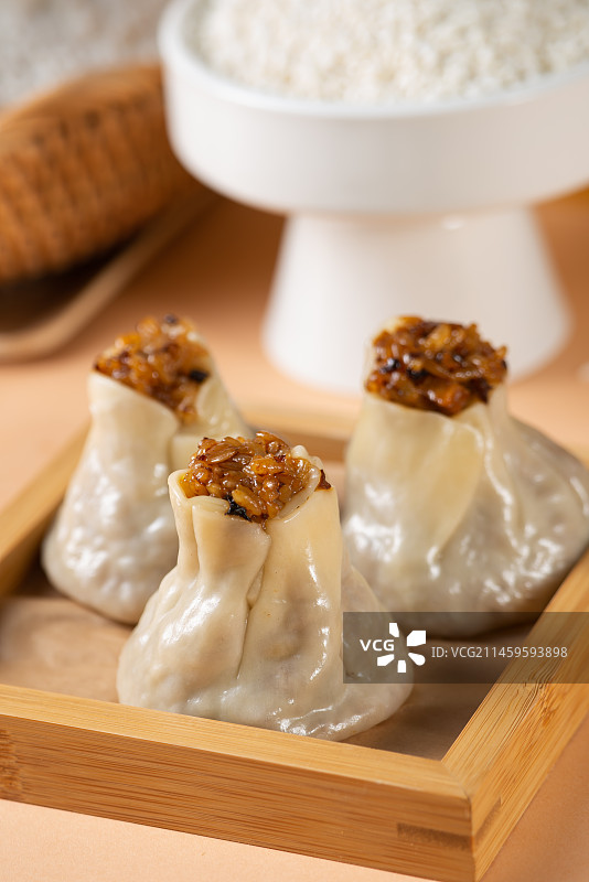 上海烧麦图片素材